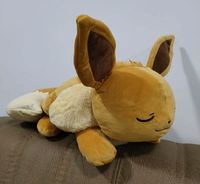 Schlafender Evoli Plüsch ca.50cm Eevee Kuscheltier Stofftier Nordrhein-Westfalen - Düren Vorschau