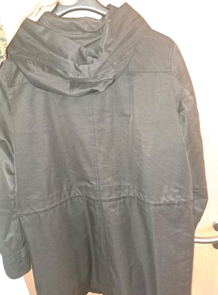 Jacke Regenmantel Street One schwarz 42 XL in Baesweiler