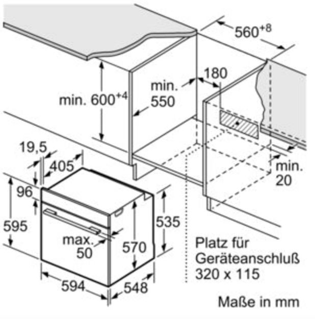 SIEMENS Einbauherdset EQ521IB00 iQ500 in Erlangen