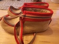 Vintage Sami Slippers, Rentierfell Schuhe Norwegen Bayern - Kaufbeuren Vorschau