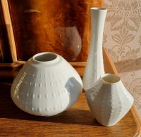 3 Vasen Bavaria Biskuit Porzellan Ufo Design 60er 70er antik Schleswig-Holstein - Windeby Vorschau