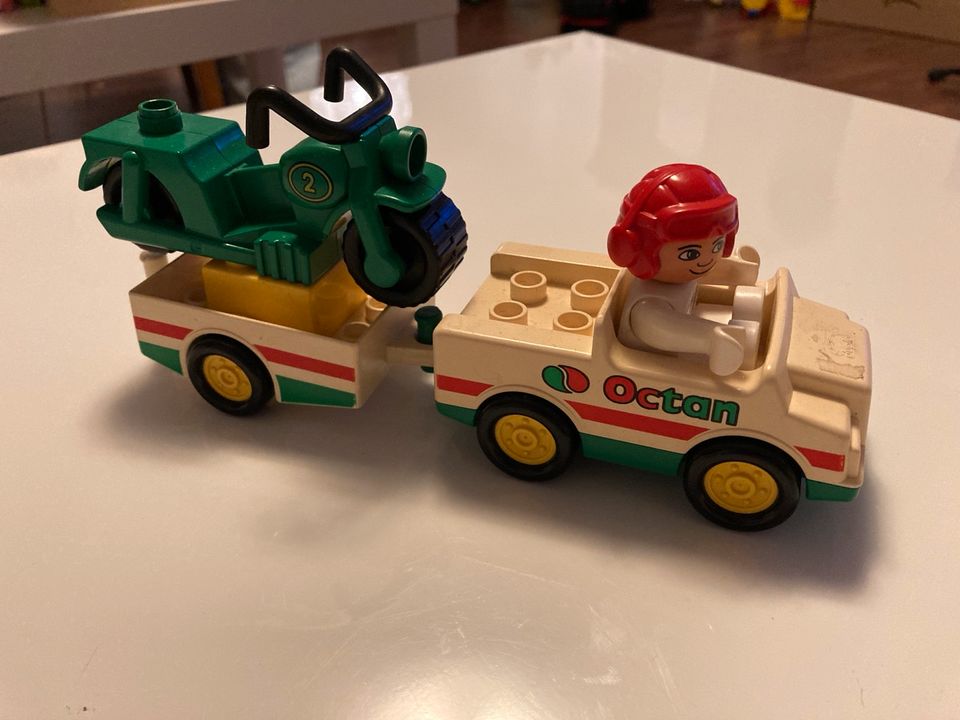 LEGO DUPLO 2621 OCTAN MOTORRAD MOTOCROSS TRANSPORTER in Mülheim (Ruhr)