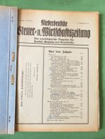 Niederdeutsche Steuer- und Wirtschaftszeitung 1934/35 Sachsen-Anhalt - Quedlinburg Vorschau