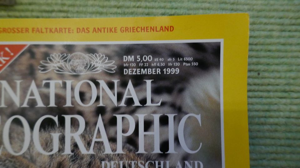 National Geographic Hefte (5x) 1993, 1999, 2000 in Dortmund