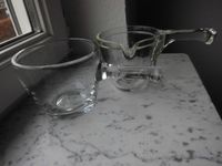 2 Glas Schalen Gießer Griffschalen Sauciere Tasse Deko Windlicht Flensburg - Mürwik Vorschau