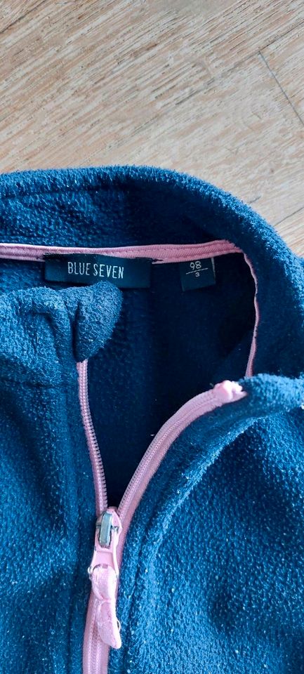 Fleece Jäckchen / Jacke von Blue seven Gr. 98 in Schliengen