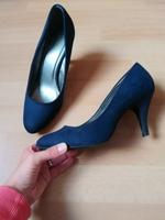 Damen tolle Schuhe Pumps Wildleder dunkel blau 40 Graceland Rostock - Lütten Klein Vorschau