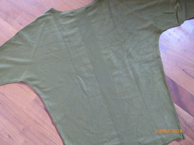 ZERO - Pullover Pulli Viscose grün khaki in Gr. 34 / XS -NEU- in Ehrenkirchen