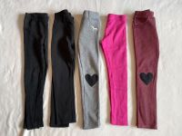 Set aus 5 Leggins / Jeggins von H&M / Topolino / Yigga (122/128) Nordrhein-Westfalen - Kürten Vorschau