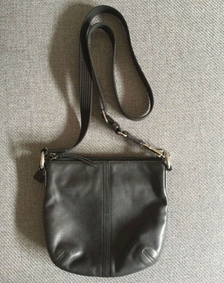 Coach New York Handtasche schwarz Leder NP315€ Michael Kors in Offenburg