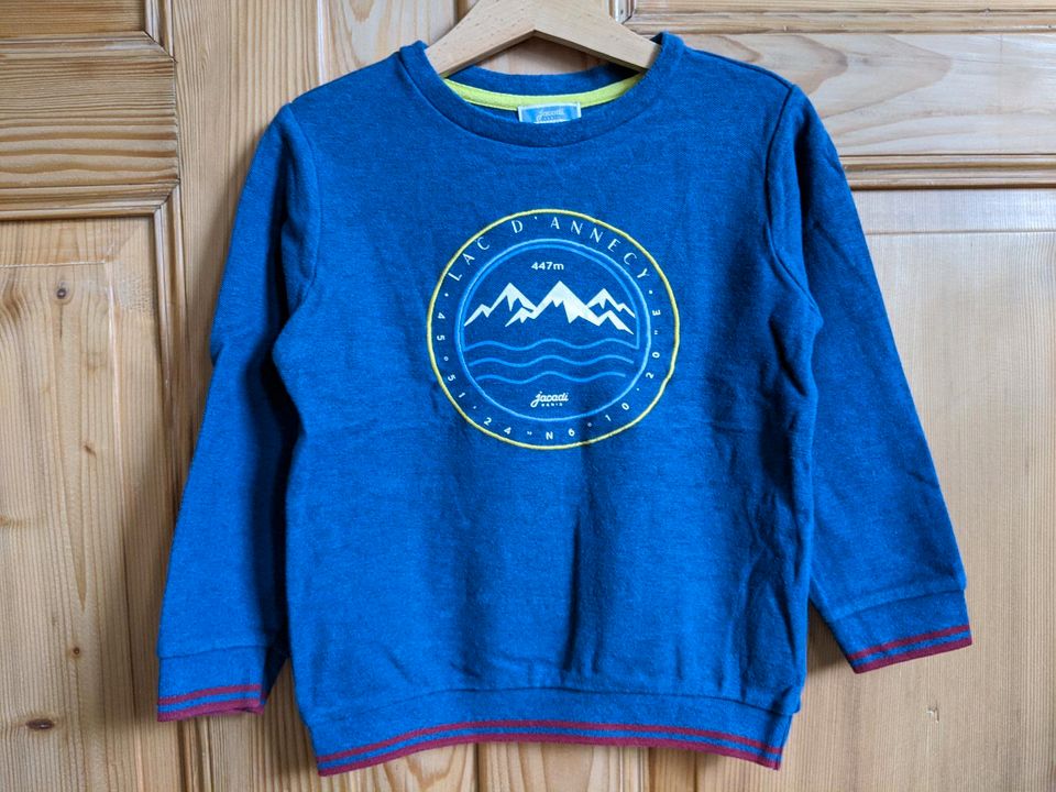 Jacadi Sweatshirt Shirt Pullover Langarm Gr 116 / 6 ans in Mainz