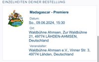 Madagascar Tickets Waldbühne Ahmsen Niedersachsen - Stavern Vorschau