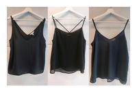 H&M Only Vero Moda Top Bluse schwarz schick M/40 Bayern - Geisenhausen Vorschau