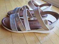 Jana relax LeSandalen Sandaletten, Gr. 5 / 38, weiß, silber, gold Hessen - Heringen (Werra) Vorschau
