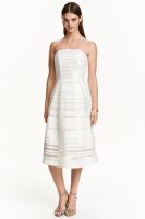 H&M Kleid Conscious Hochzeit Party  Elegant Weiss Düsseldorf - Pempelfort Vorschau