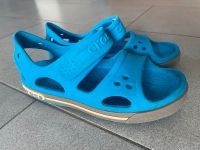 Crocs Sandalen blau 32 Bayern - Bad Feilnbach Vorschau