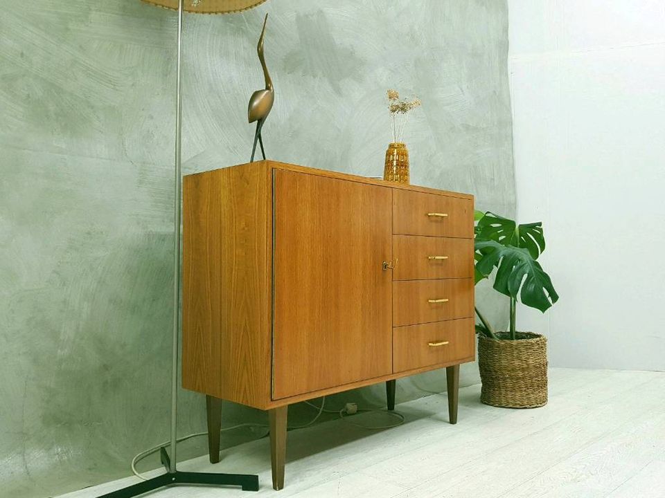 Sideboard Kommode Mid Century Vintage 60er Jahre 89 cm in Marktbreit