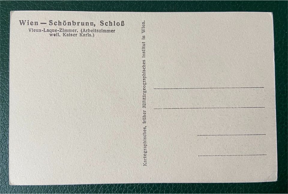 3 alte Ansichtskarte / Postkarte Schloß Schönbrunn Postfrisch in Berlin