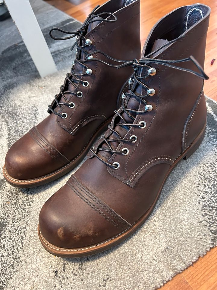 Red Wing Iron Ranger 8111 Amber Harness 11,5EE Gr. 46-47 in Rotenburg (Wümme)