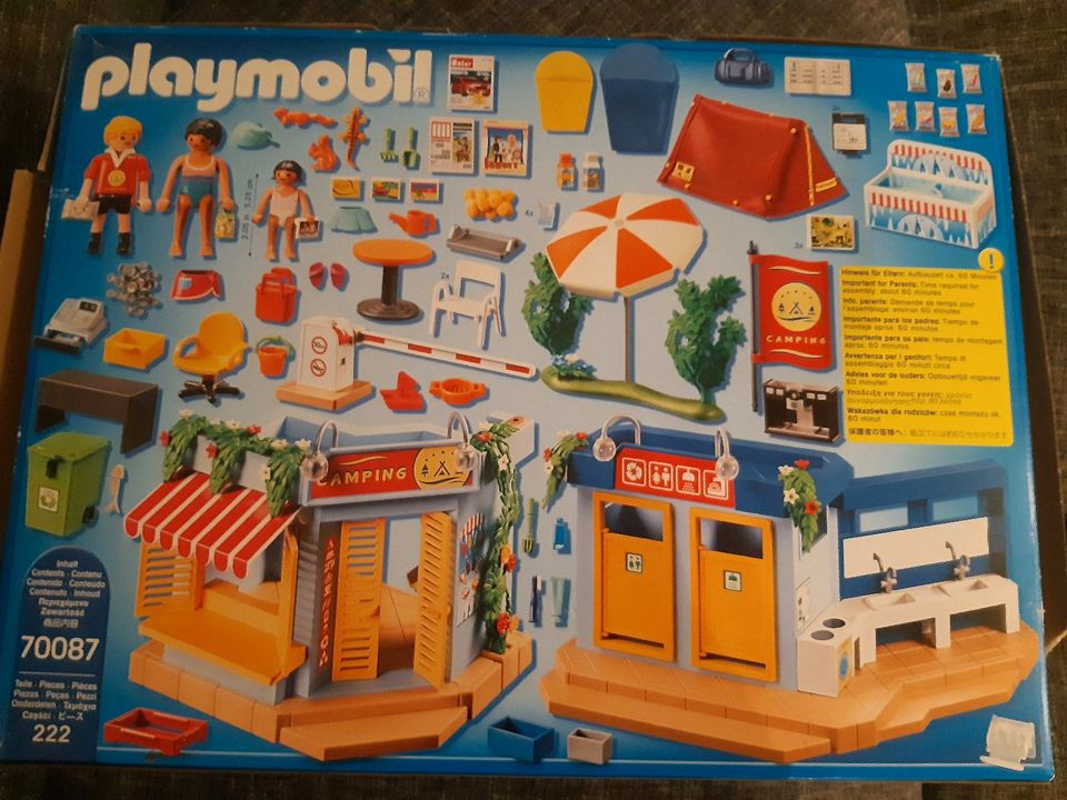 Playmobil 70087  großer Campingplatz in Fritzlar