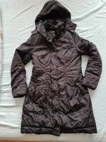 schwarze Winterjacke/Mantel/Parka mit Kapuze, Gr.38, gebraucht Dresden - Prohlis-Nord Vorschau