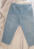 Capri Hose " Lisa Tossa " gesteppt, 2 Knopf Verschluss, hellblau Brandenburg - Hörlitz Vorschau