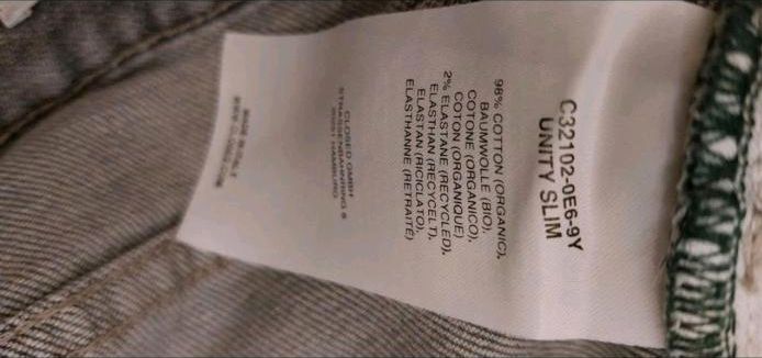 Cos Jeans Unity Slim Größe 30 / 170/ 176 in Mainz