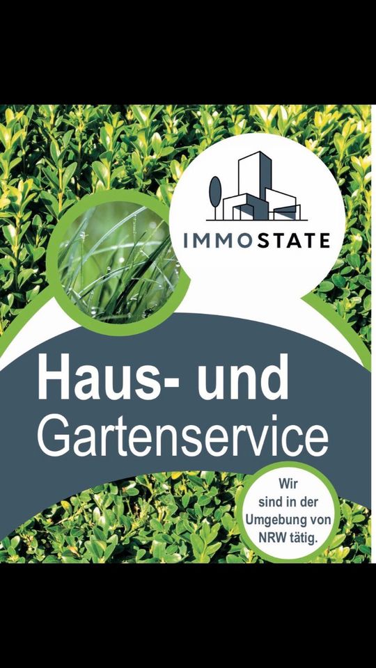 Gartenpflege, Hecke schneiden, Gärtner, Hausmeister in Kleve