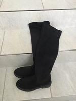 Overknee Stiefel schwarz neuwertig 37/38 Bayern - Mengkofen Vorschau