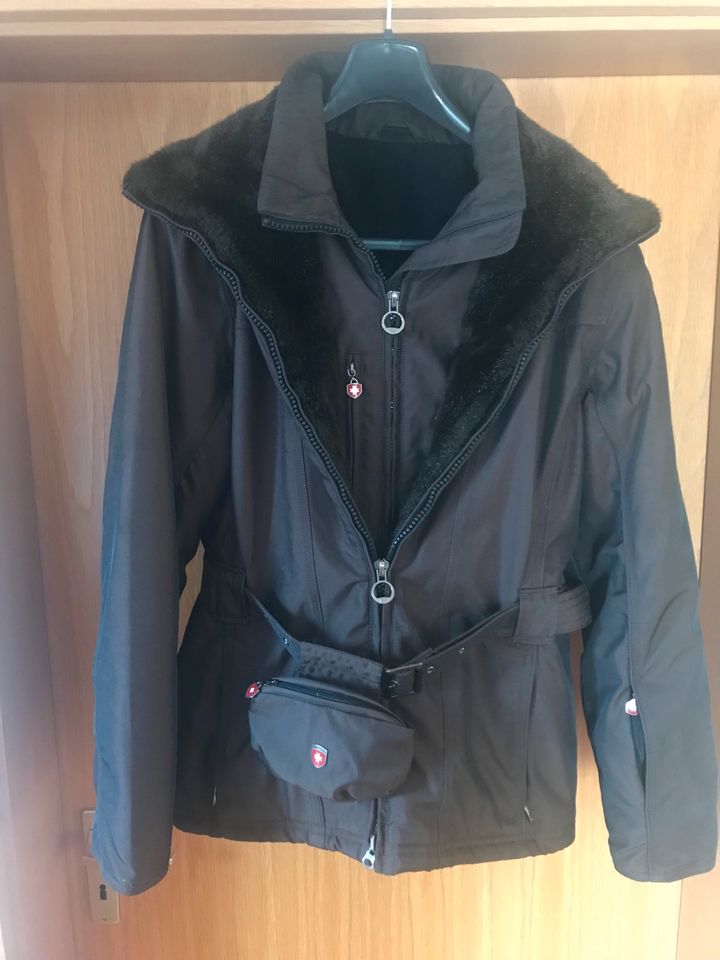 Damen Winterjacke von Wellensteyn, Zermatt, Gr. M in braun in Dittelbrunn