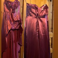 Abendkleid Partykleid Pink Rosa Reißverschluss schnürung trägerlo Herzogtum Lauenburg - Lütau Vorschau