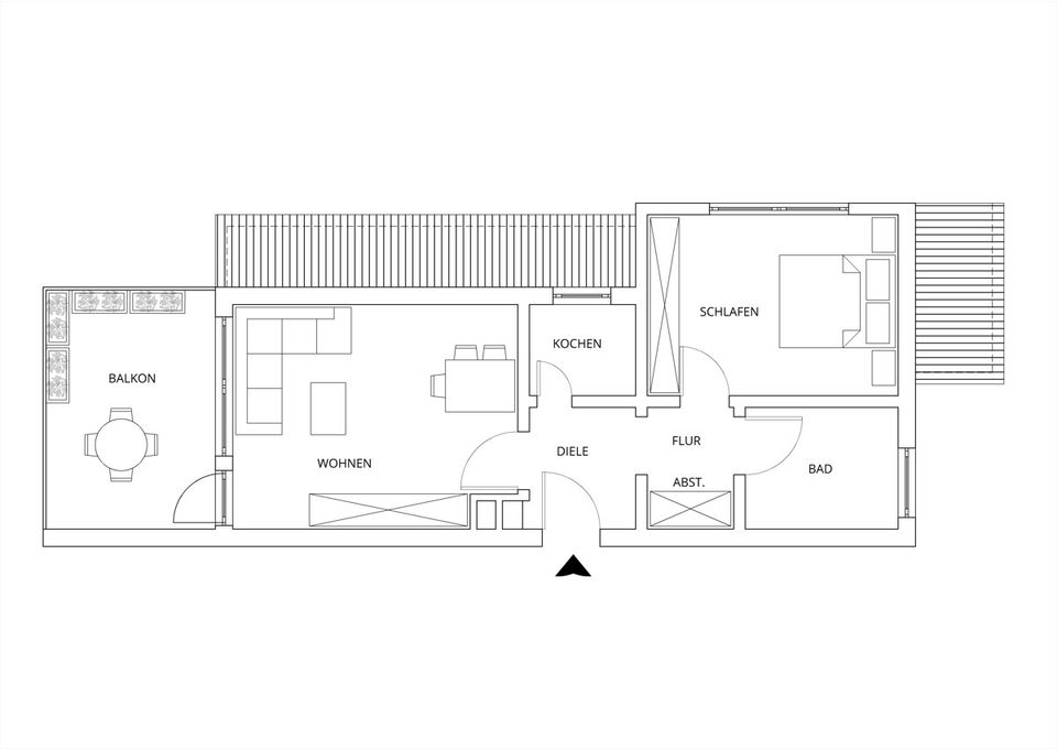 Gemütliche 2-Zimmerwohnung mit großem Balkon und Weitblick in Bendorf