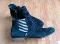 Tamaris Stiefeletten, Boots, angeraut, Leder, blau, Gr. 37 Nordrhein-Westfalen - Kalkar Vorschau