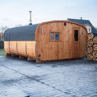 Fass-Sauna Oval XL Fichte mit Holzofen - 20 % Rabatt Nordrhein-Westfalen - Minden Vorschau