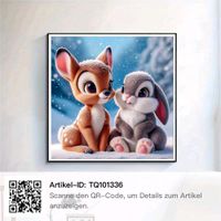 Disney Diamant Painting Bambi& Klopfer 30X30 Runde Steine Duisburg - Meiderich/Beeck Vorschau