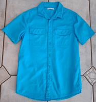 Jungen Sommerhemd Kurzarm, Gr. 164, blau-türkis, ungetragen Hessen - Biebergemünd Vorschau