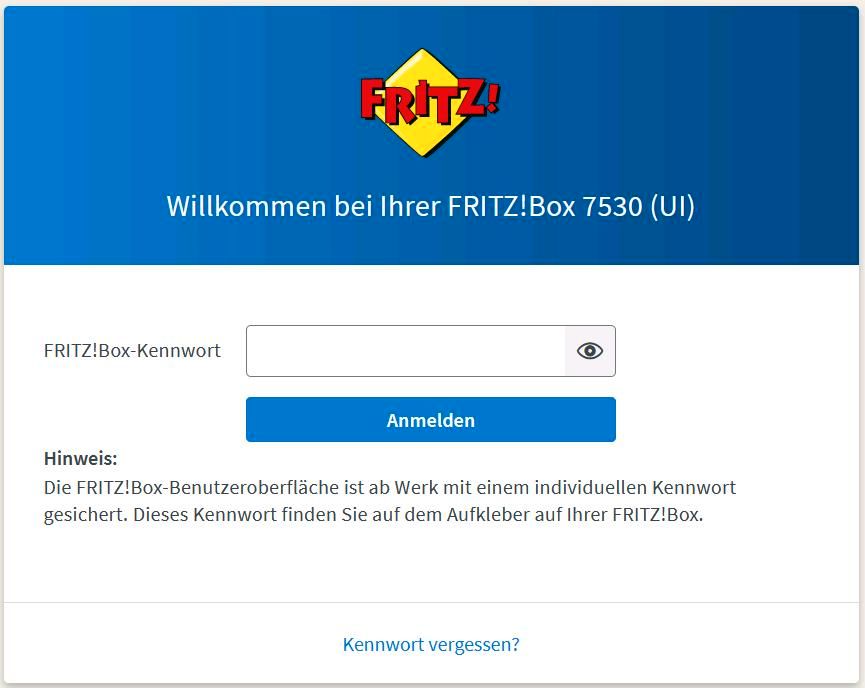 FRITZ!Box 7520 Router, als 7530 geflasht in Bochum
