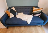 blaues 3er Sofa/ Couch Nordrhein-Westfalen - Neuenrade Vorschau