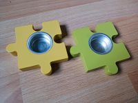 Teelichthalter Puzzleteile 2 Stück Hessen - Vöhl Vorschau