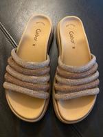 Gabor Plateau Pantoletten Sandalen braun 40 neu Riemen Bayern - Hallbergmoos Vorschau