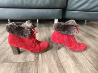 Gabor Damen Stiefeletten Größe 6 rot Bayern - Küps Vorschau
