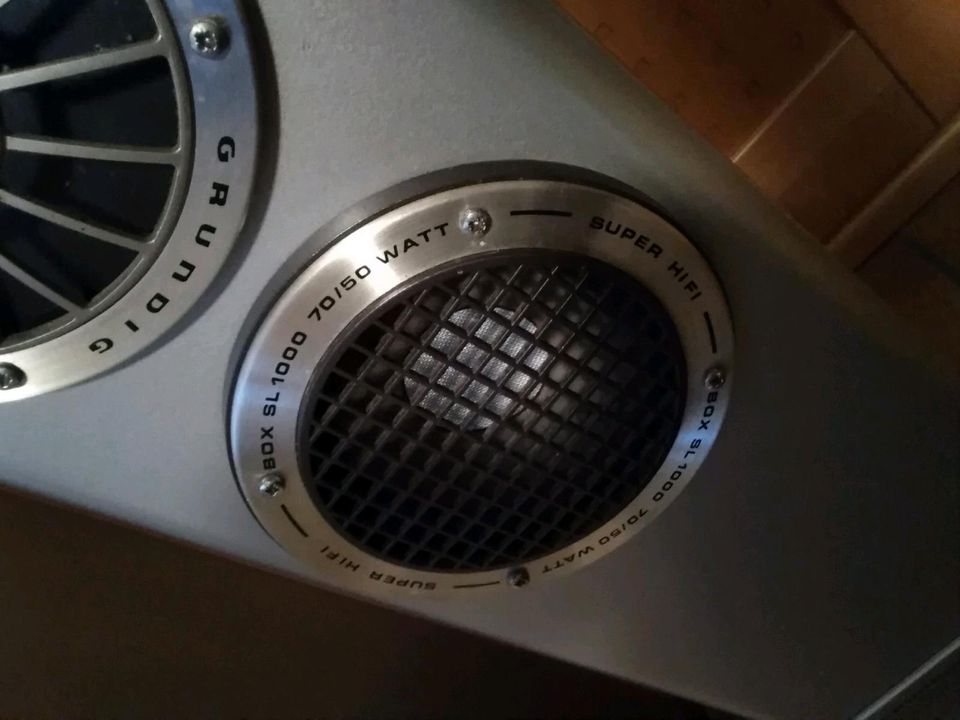 Grundig Super Hifi Boxen SL1000 von 1978 Kult in Voerde (Niederrhein)