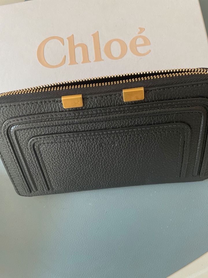 Chloe Marcie Portemonnaie Geldbörse groß schwarz, wie neu in Köln