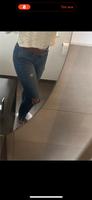 ZARA Jeans destroyed mit Löchern Gr. S blau Stretch Brandenburg - Bernau Vorschau