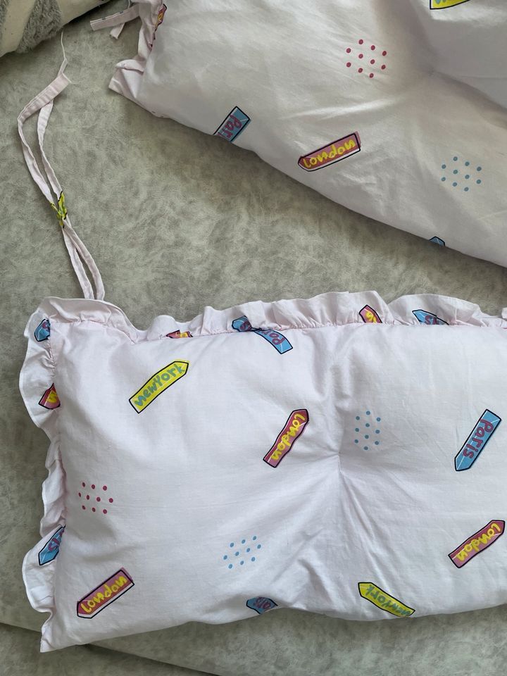 Babybett Nestchen, Bettlaken, Bettwäsche, Babydecke, Schlafsack in Landshut