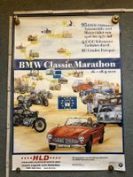 Plakat Programmheft Rückblende Foto BMW Classic Marathon 9/2001 Bremen - Oberneuland Vorschau