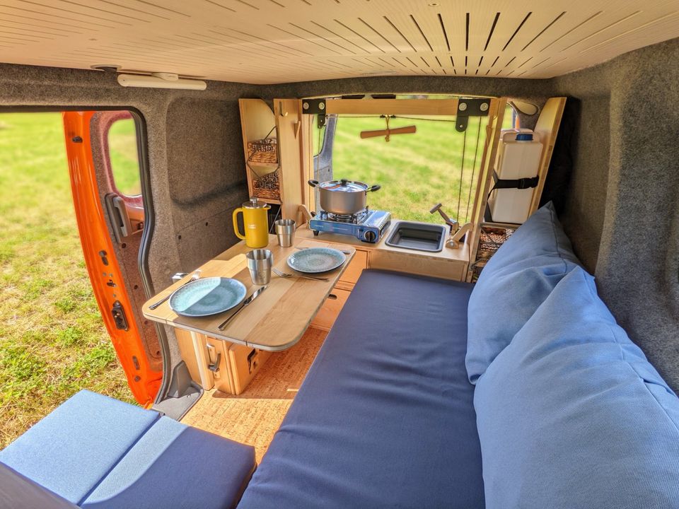 Elektro-Camper Sirius"Orange" auf Nissan e-NV200 > jetzt mit CCS! in Nienstädt