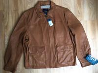 wertvolle Leder Jacke  Italienisch Design Baden-Württemberg - Fellbach Vorschau