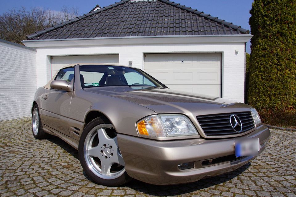 Mercedes-Benz SL 500 -*Sammlerzustand, Vollausst. Historie * in Neustadt am Rübenberge