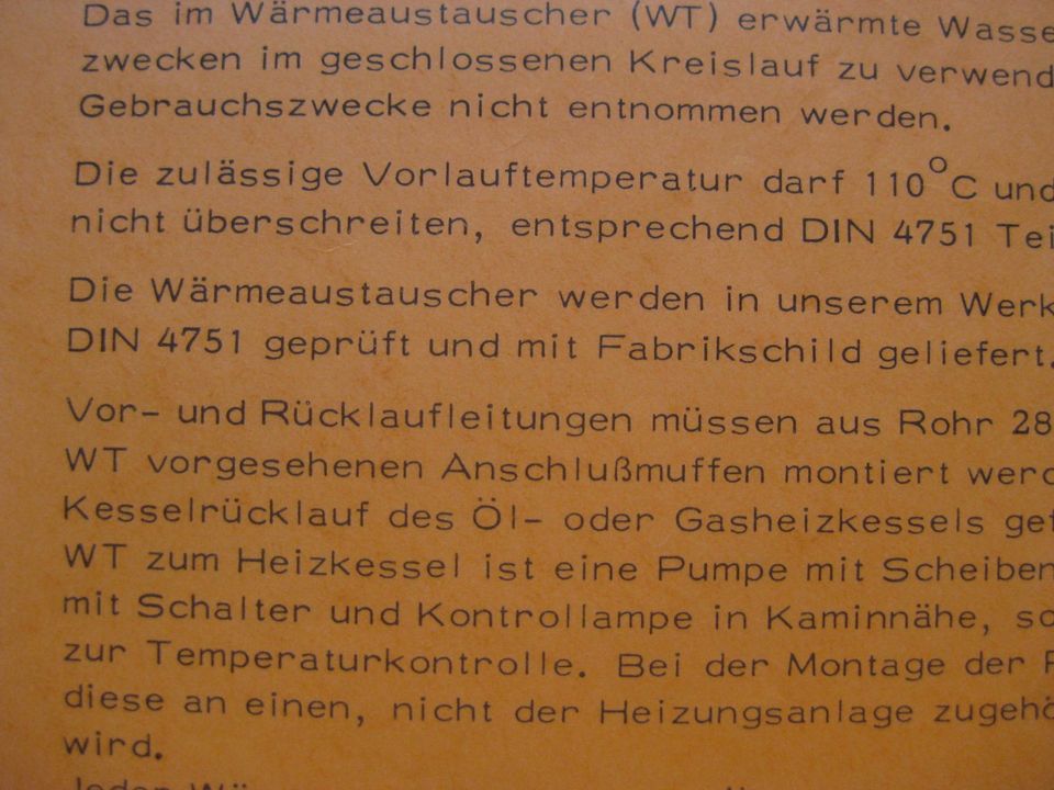 Ofen Heizung Wärmetauscher, 150 Wassertasche 10kW Heizwasser in